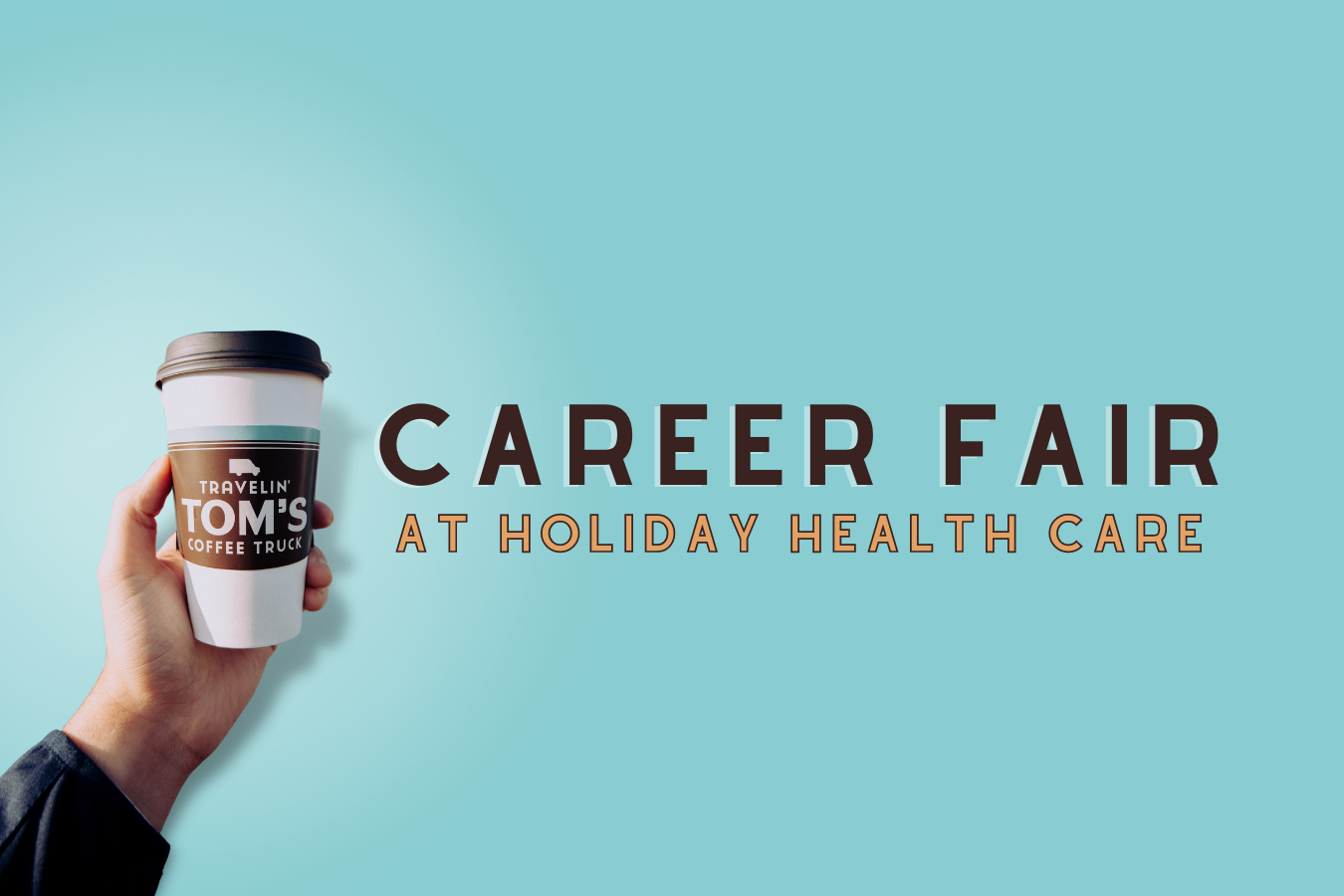 Holiday Health Care Career Fair Coffee Cup