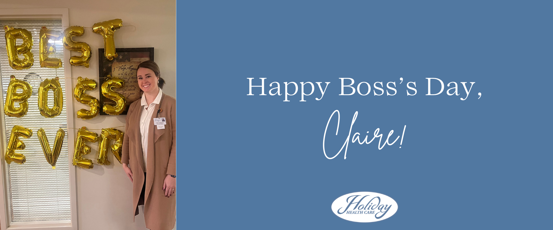 Happy Boss's Day Claire